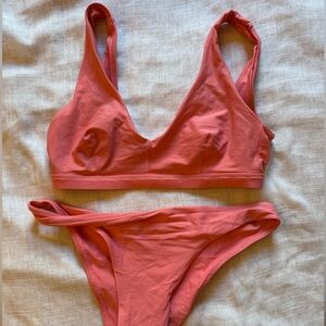 Lululemon coral Bikini Set 🪸